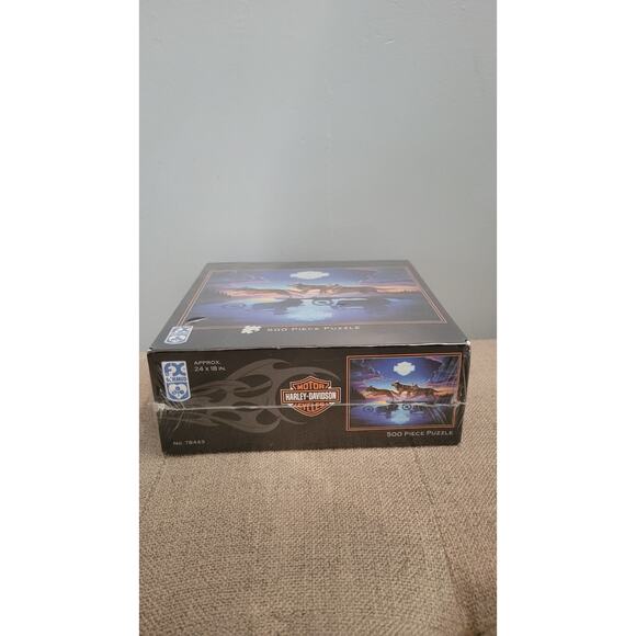 Harley-Davidson "Leader of the Pack" 500-piece puzzle By FX Schmid Sealed 2004 - Picture 7 of 7